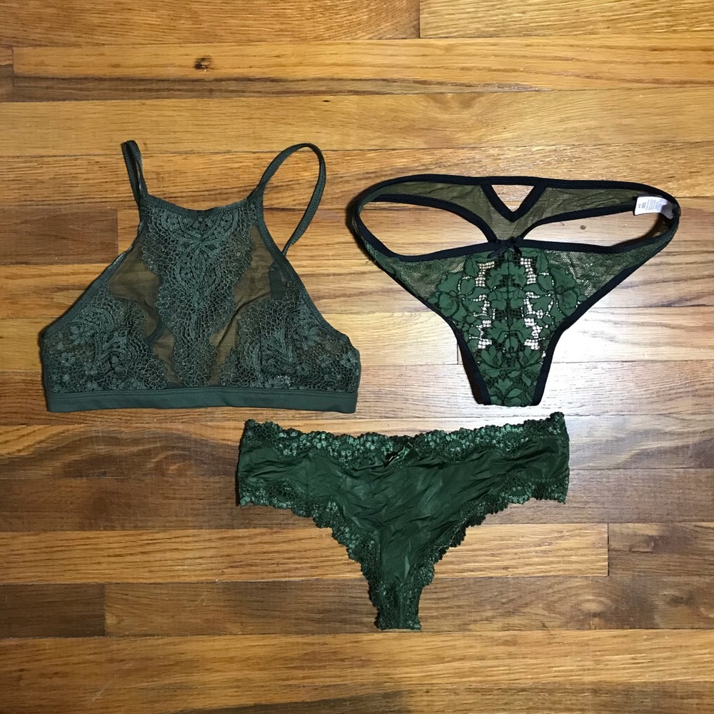 Victoria’s Secret Halter Bra and Undies